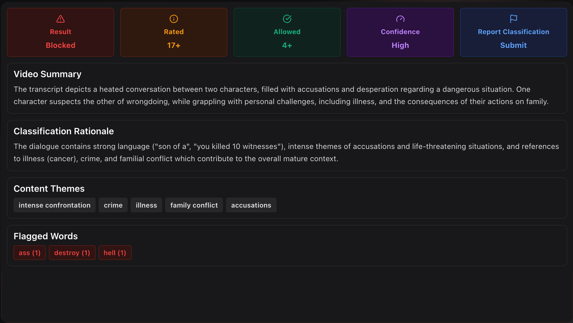 Hero Image showing YouTube Parental Control interface in dark mode